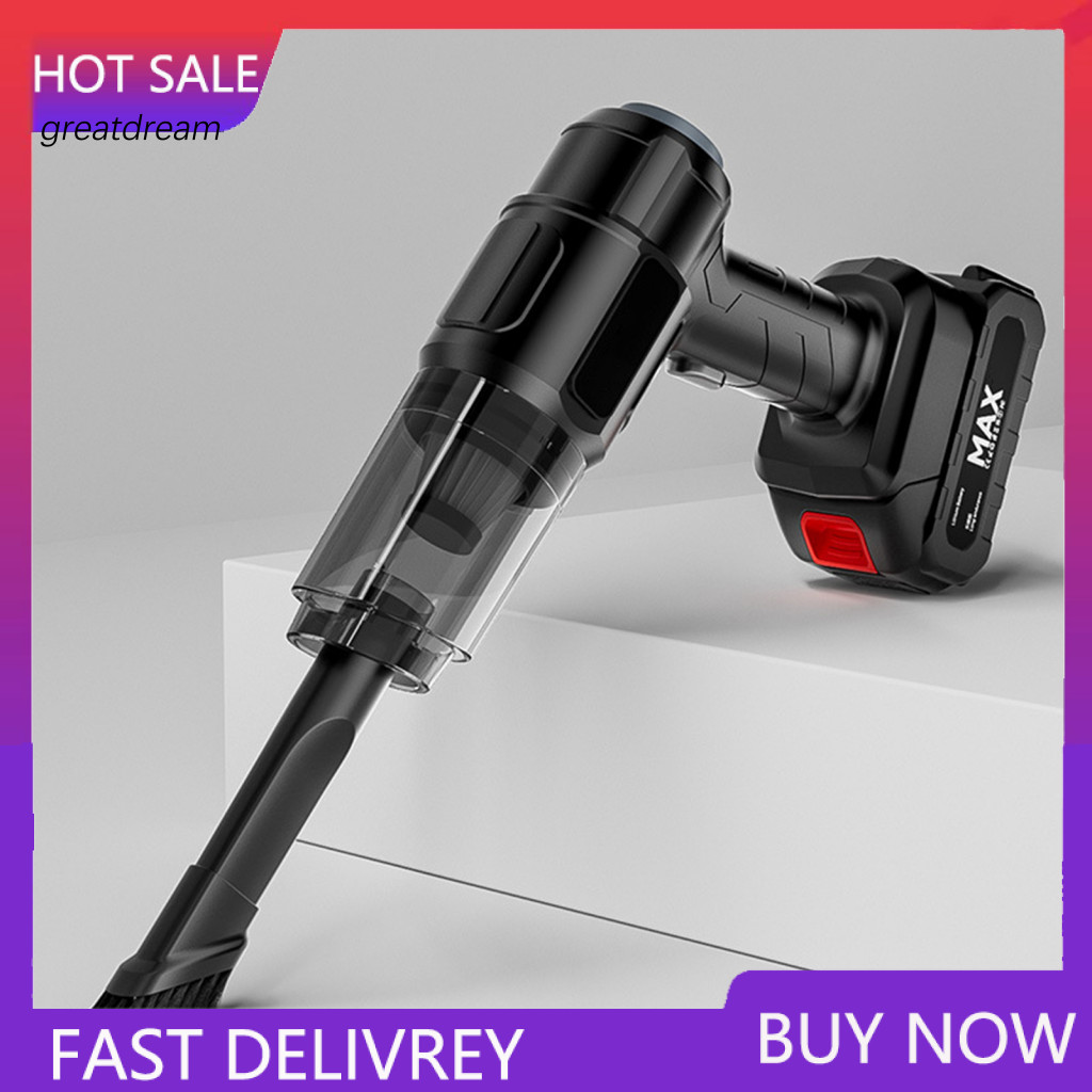 Portable Vacuum Cleaner Cordless Handheld Car 5500pa Strong Suction Low Noise Rechargeable Dust Remover for Cars and Hom
