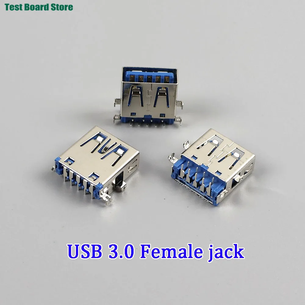 1/2/5PCS for Toshiba Satellite C850 L850 L850D C850D C50D C55D Series for Samsung/HP/Lenovo USB 3.0 Female jack Connector fit