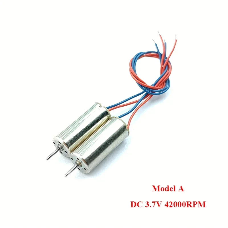 2PCS/Lot 0716 Mini 7mm*16mm Coreless Motor DC 3.7V 42000RPM/49000RPM High Speed Micro Hollow Cup Motor DIY RC Drone Quadcopter