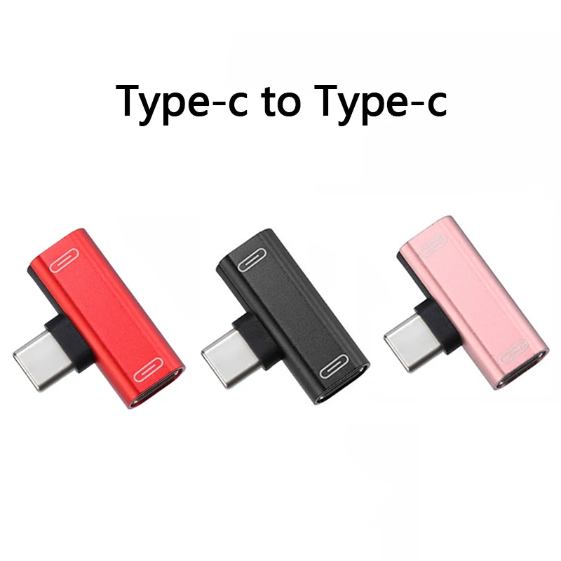 3 In 1 USB C To Type-C Adapter USB Type C Charging Cable Charger Earphone Converter For Xiao Mi 8 Mi 6 Headphone Adapter