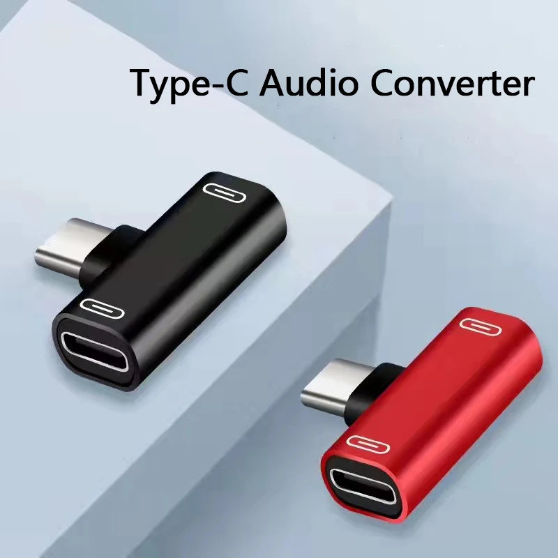 3 In 1 USB C To Type-C Adapter USB Type C Charging Cable Charger Earphone Converter For Xiao Mi 8 Mi 6 Headphone Adapter
