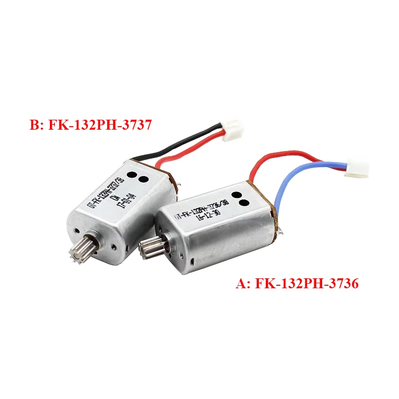 OT-FK-132PH Mini 132 Motor DC 7.4V 39000RPM High Speed Strong Magnetic Electric Motor 9 Teeth Gear DIY Toy RC Drone Quadcopter