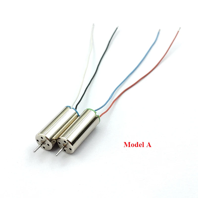 2PCS/Lot 0716 Mini 7mm*16mm Coreless Motor DC 3.7V 55000RPM High Speed 716 Tiny Hollow Cup Engine DIY Toy RC Drone Quadcopter