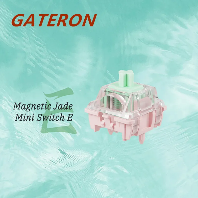 Gateron Magnetic Jade Mini E Switch Hall Sensor SMD RGB Linear DIY Customized Mechanical Keyboard Free Setting Pre Travel