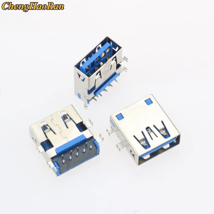 2PCS for Toshiba Satellite C850 L850 L850D C850D C50D C55D Series for Samsung/HP/Lenovo 14mm Female USB 3.0 jack Connector fit