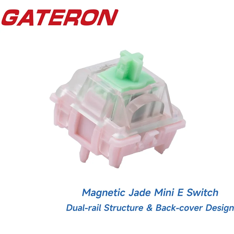GATERON Magnetic Jade Mini E Switch Hall Sensor SMD RGB Linear DIY Customized Mechanical Keyboard Free Setting Pre Travel