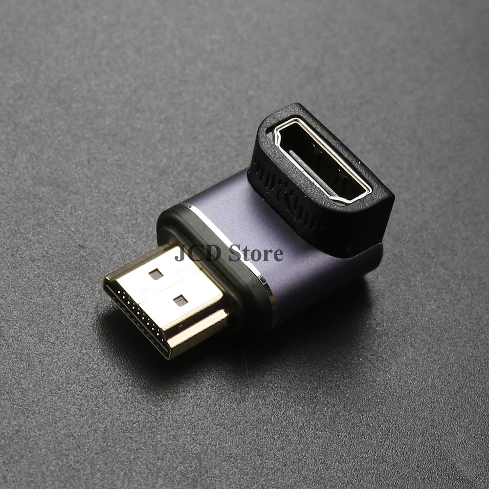 Elbow HDMI-Compatible 2.1 Male to Female Magnetic Adapter for TV Box PS5 USB HUB High Speed 8K/60Hz 4K/120Hz 48Gbps EARC Cable