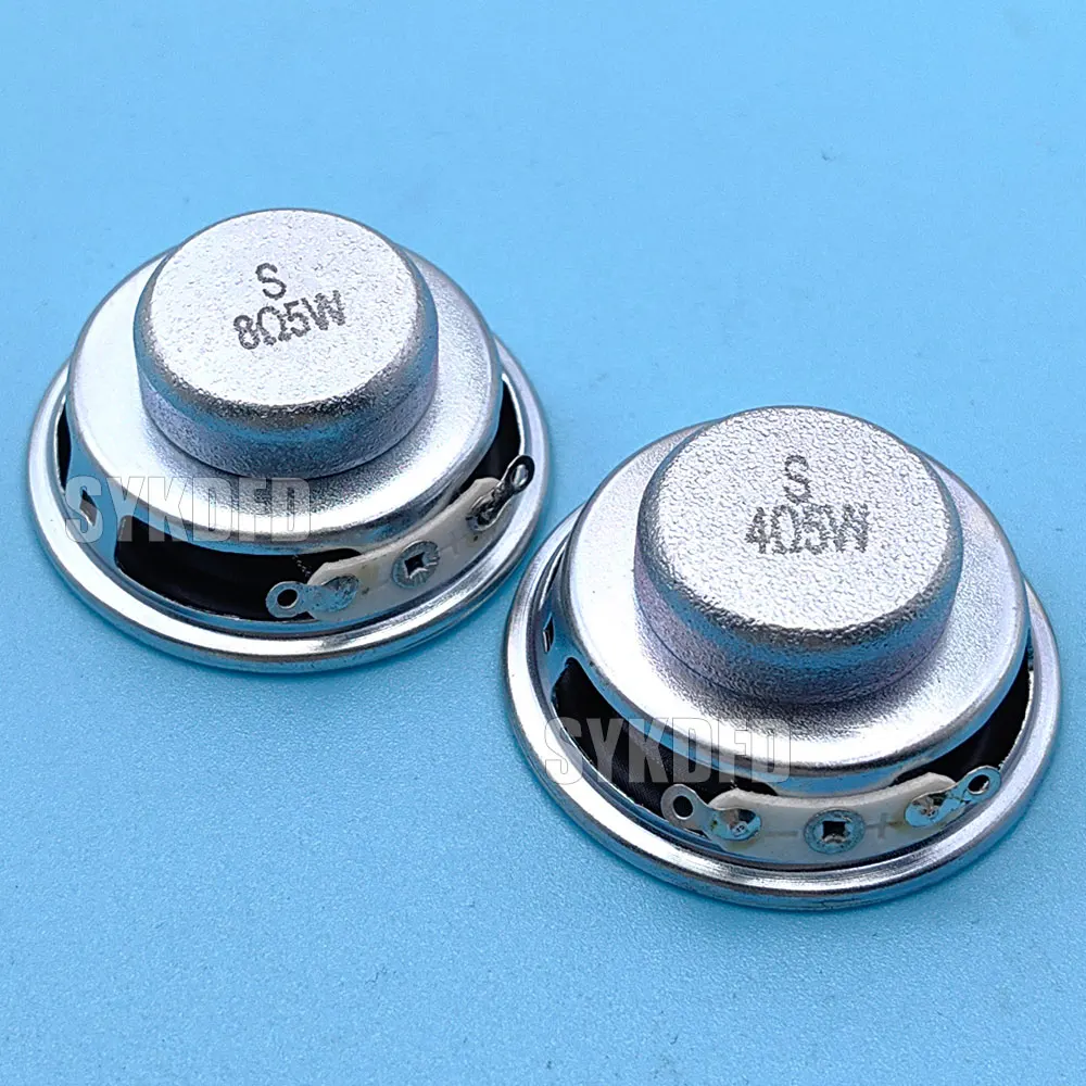 2Pcs Mini Horn Speaker Notebook Speakers 8/ 4 Ohm 5W Loudspeaker for DIY Home Theater Modification