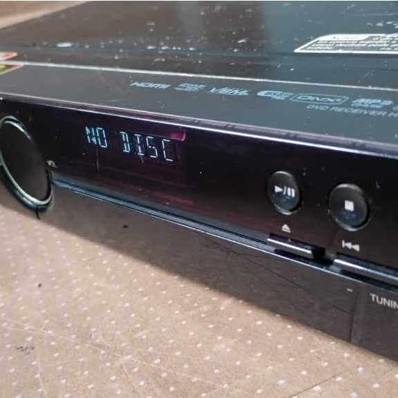 APARELHO - LG DVD RECEIVER - MOD: HT305SU. USB/HDMI/KARAOKE/FULL HD.