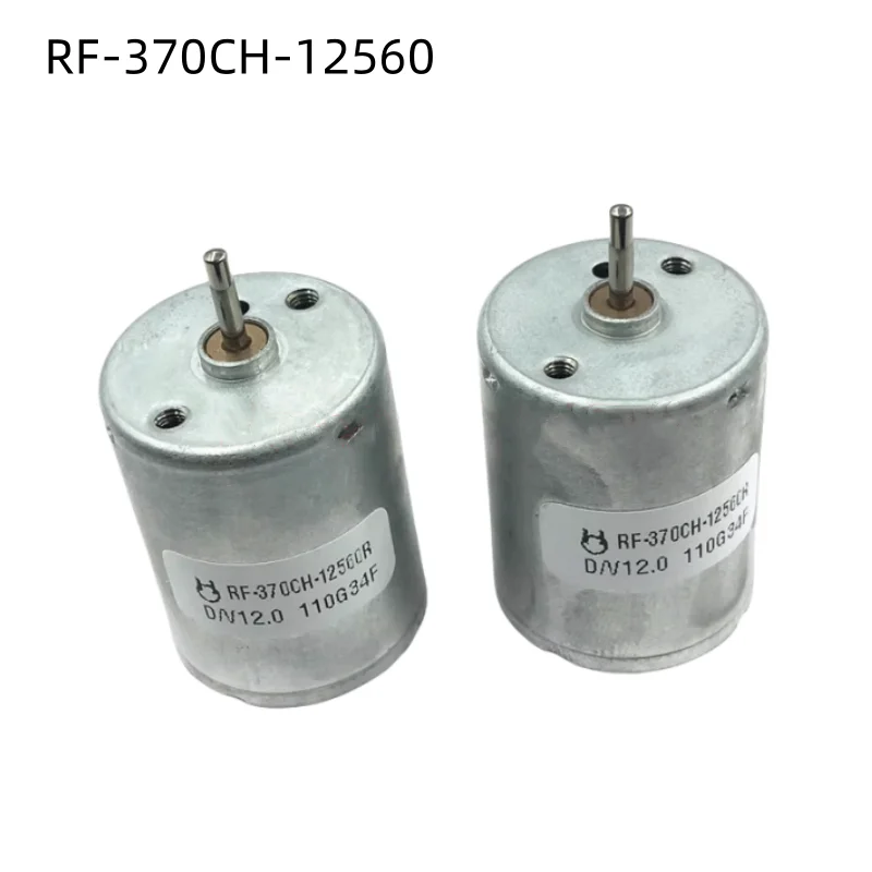 RF-370CH-12560 Quiet Medium Speed Motor 3-9V DC Miniature Motor Toy Car Model Accessories 12V3700RPM
