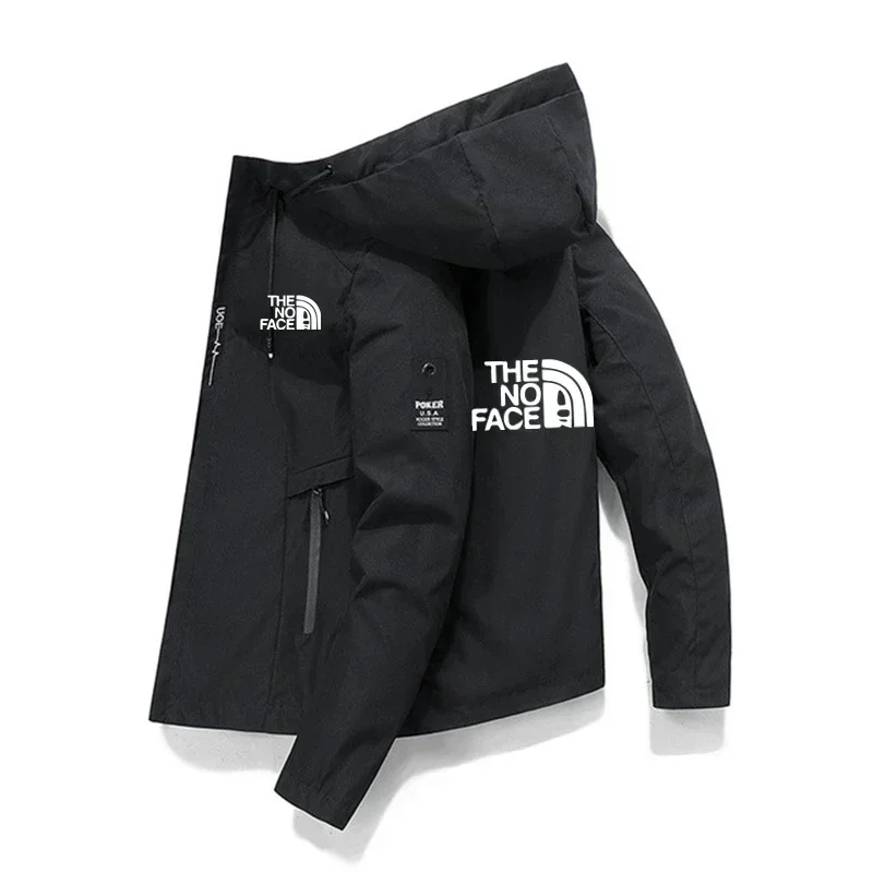 2026 Spring Autumn Men's Outdoor Street Trendy Men's Sport Coat - High Wind Jacket, Casual Zipper Coat, Quality Baseball Jacket,