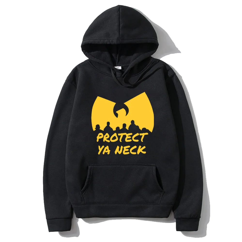 Hip Hop Années 90 Wu Clan T-tangs Hoodie Men Women's Casual Autumn Winter vintage hoodies Fleece Long Sleeve Hooded sweatshirts