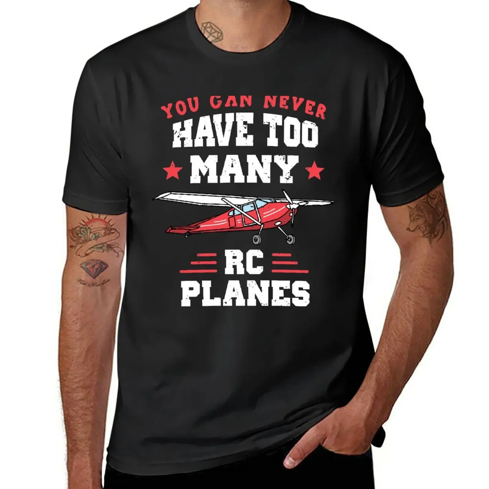 New RC Plane Pilot Remote Controlled Aeromodel Art T-Shirt aesthetic clothes T-shirt for a boy big and tall t shirts for men