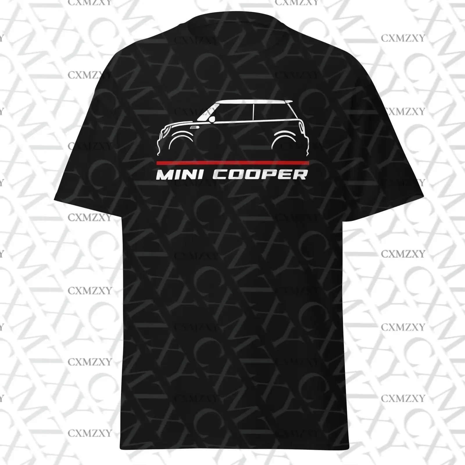 Men T Shirt Casual Mini Cooper Car Enthusiast T-shirt Graphic Summer Short Sleeves 100% Cotton S-3XL Cool Tee