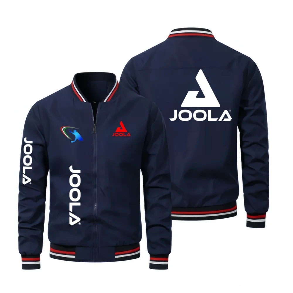 JOOLA Table Tennis Jacket for Men, Professional Ping Pong Training Bomber Jacket, Breathable Sportswear for Table Tennis Players