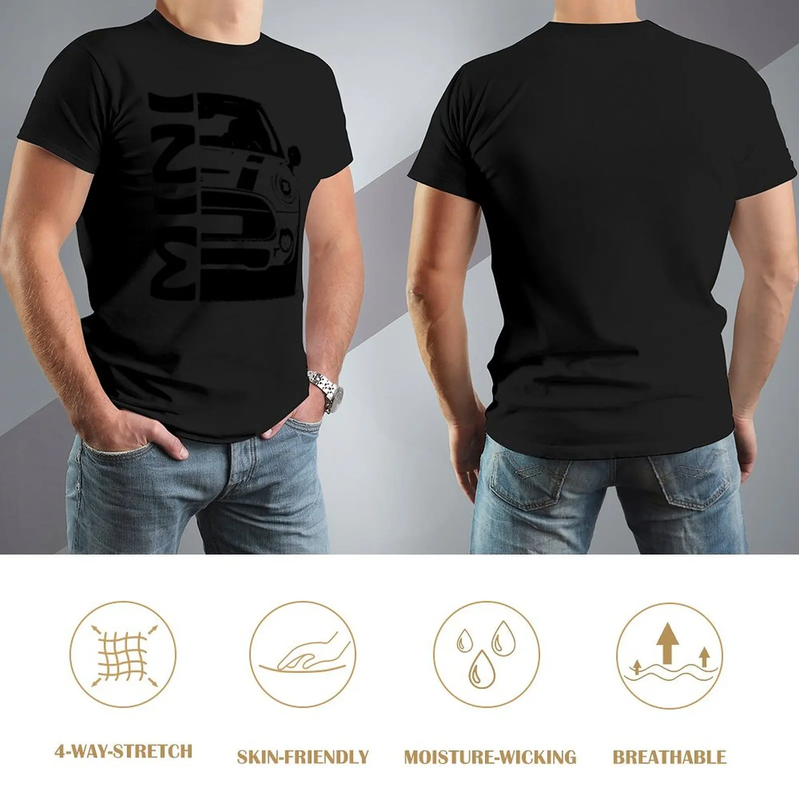 mini, mínì car cóópèr T-Shirt baggy shirts anime tshirt Men's cotton t-shirt