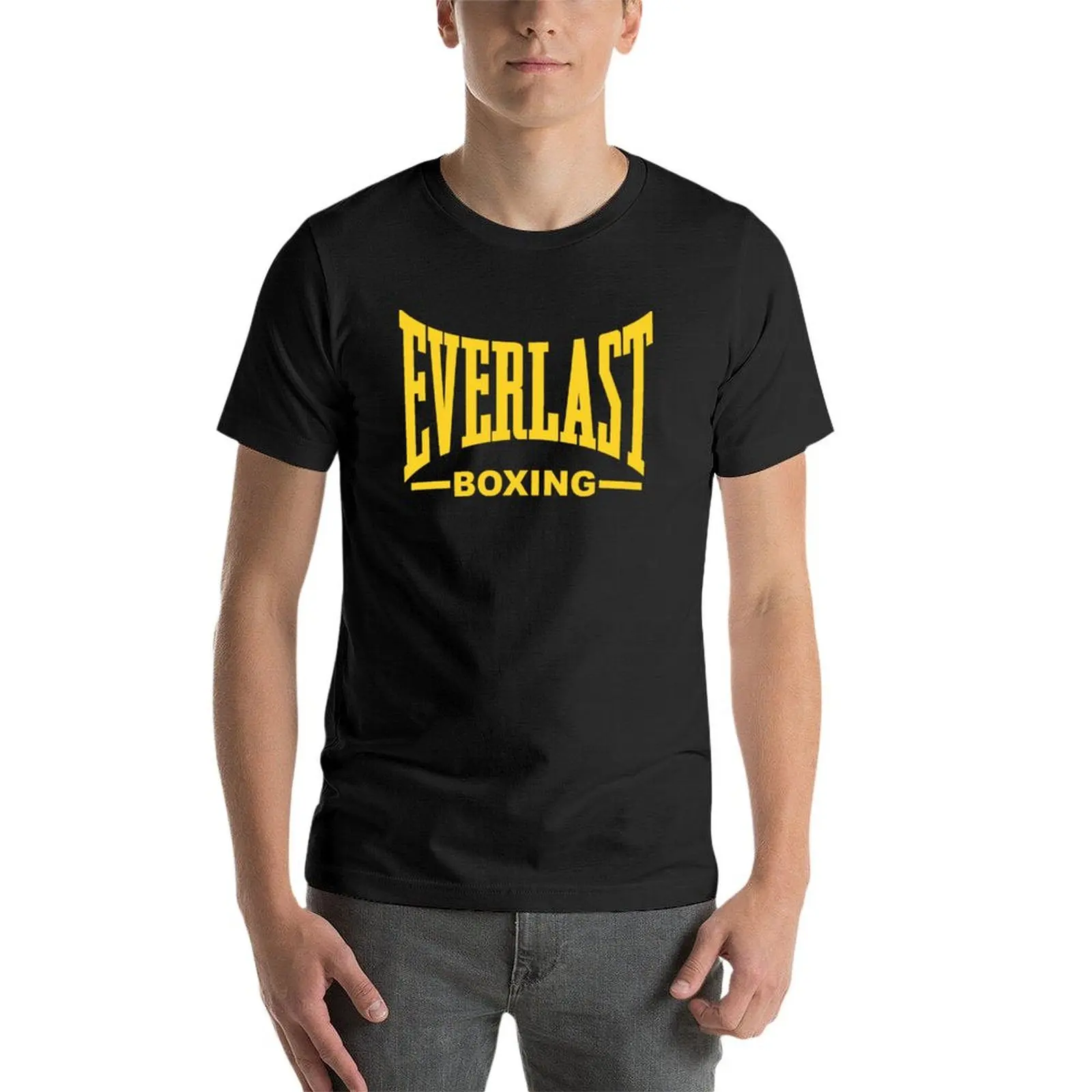 Everlast Yellow Boxing T-Shirt customs design your own sublime fitted t shirts for men