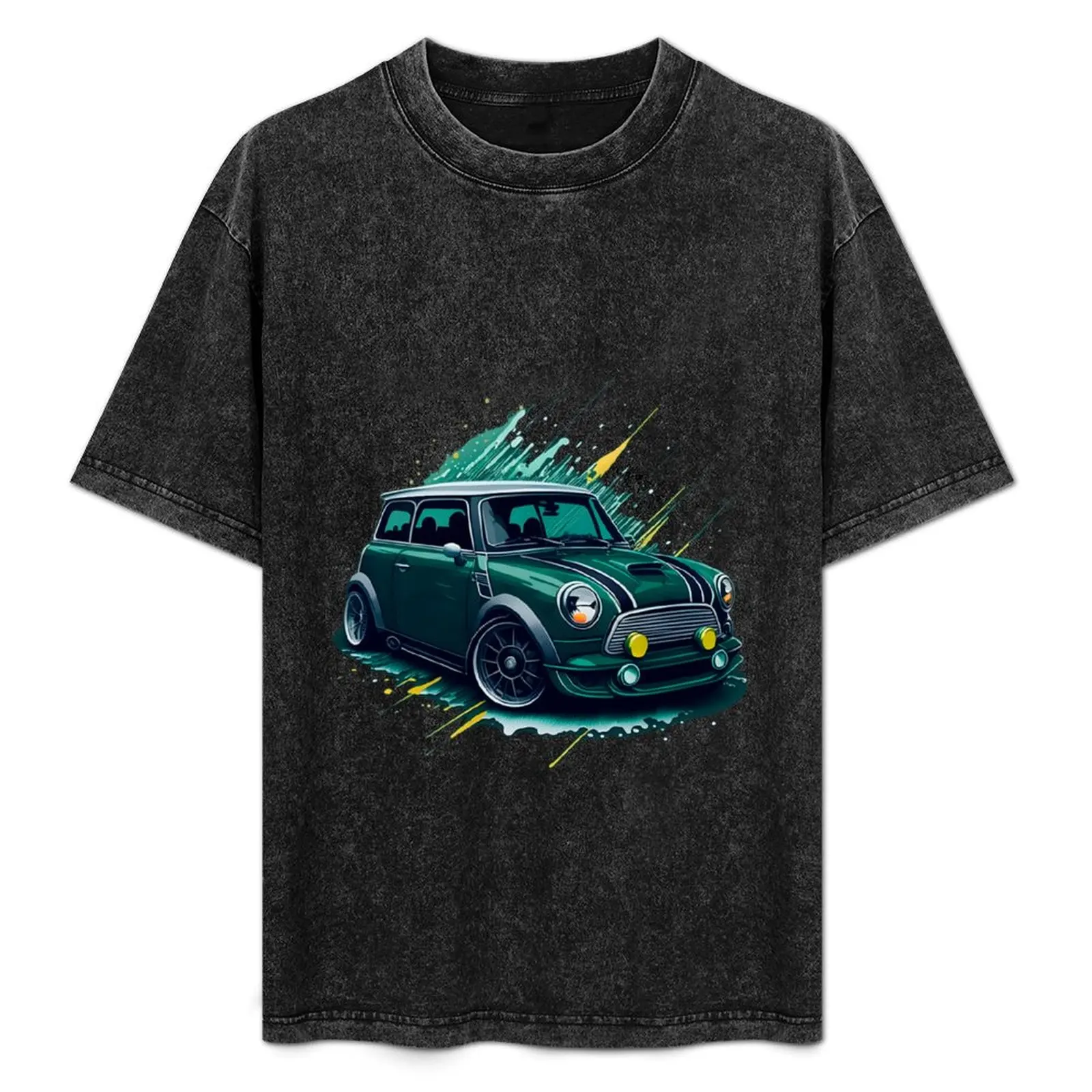 Cooper English Car Mini T-Shirt Casual Basic Short Sleeve T-Shirt