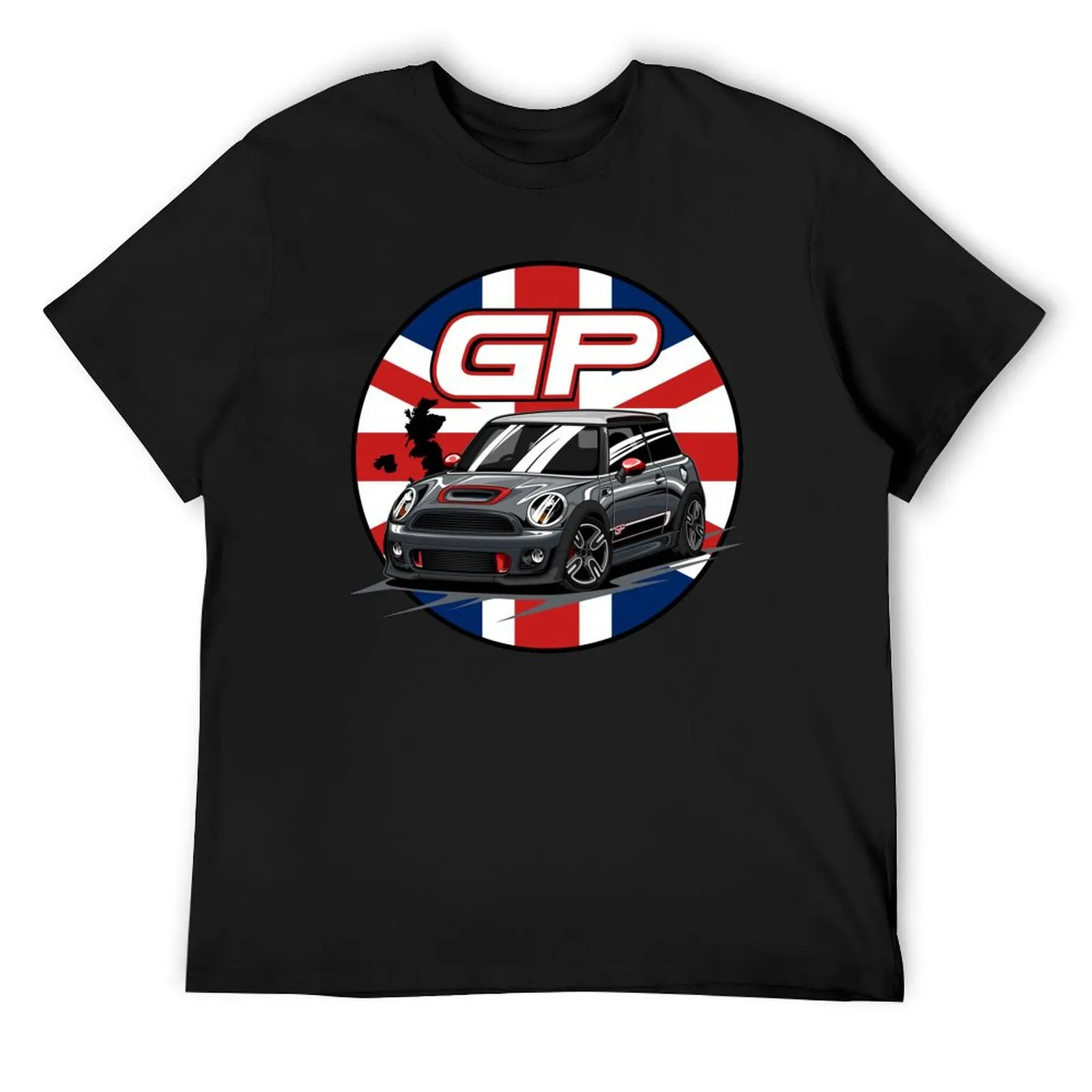British Car Mini Cooper JCW GP T-Shirt korean fashion anime plus size tops mens clothing