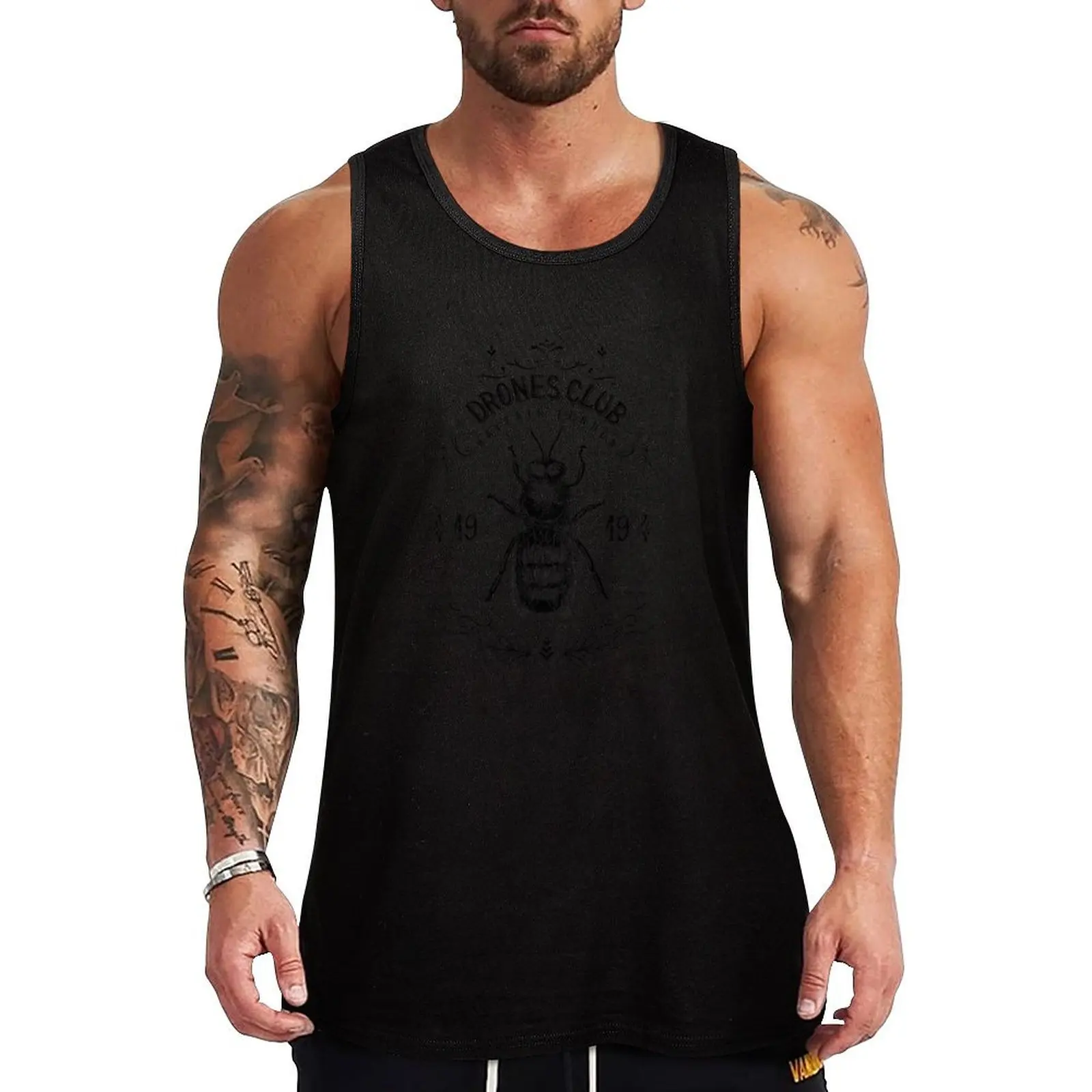 Drones Club, est. 1919 in Mayfair, London Wodehouse Inspired, Wooster Approved Premium Tank Top