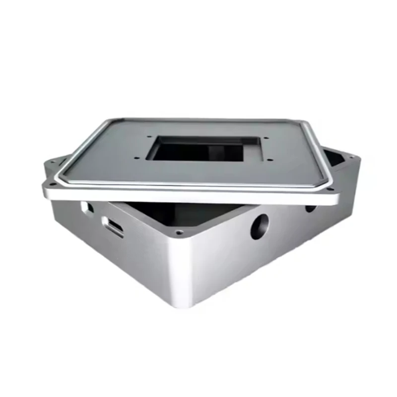 Custom Portable Mini Wireless Microphone Case Power Bank Aluminum Enclosure Mic Box