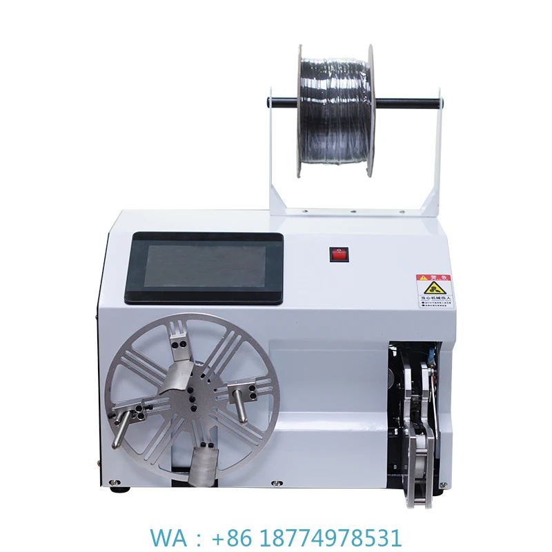 Cable Wire Winding Tying Packing Machine with High- Efficiency Full Automatic Convenient Usb Data