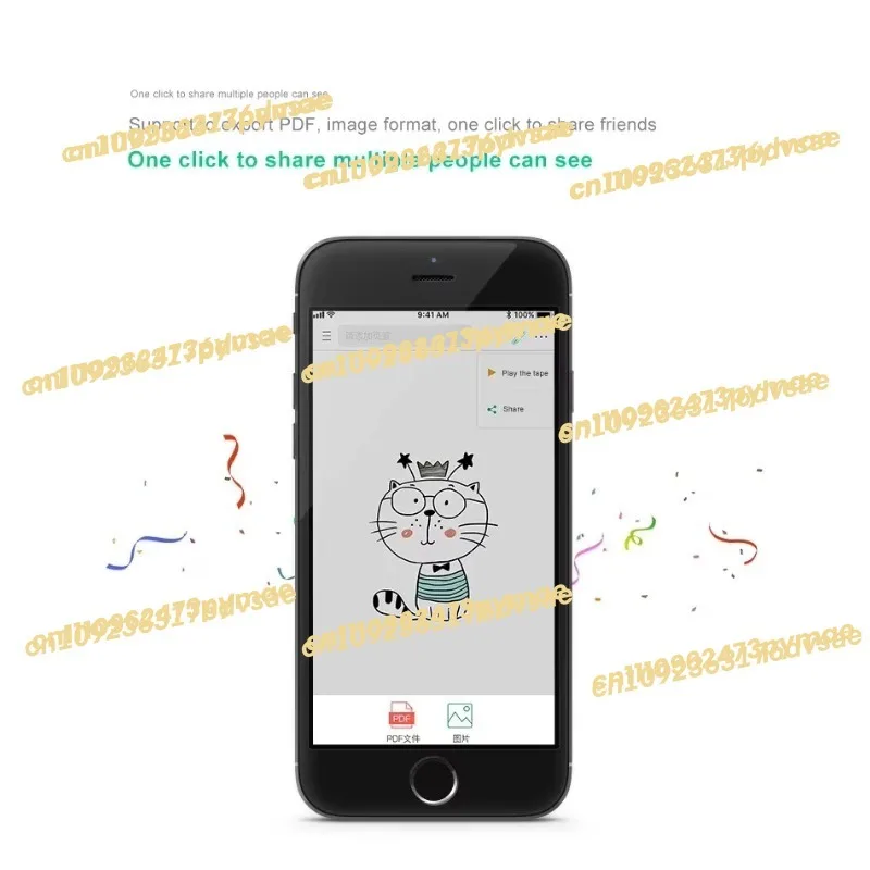 NEW Xuezhiyou A5 Paper Tablet Stylus Pen Office Smart Writing Pen Subscribe Smart Writing Pen with Digital Note Book Set