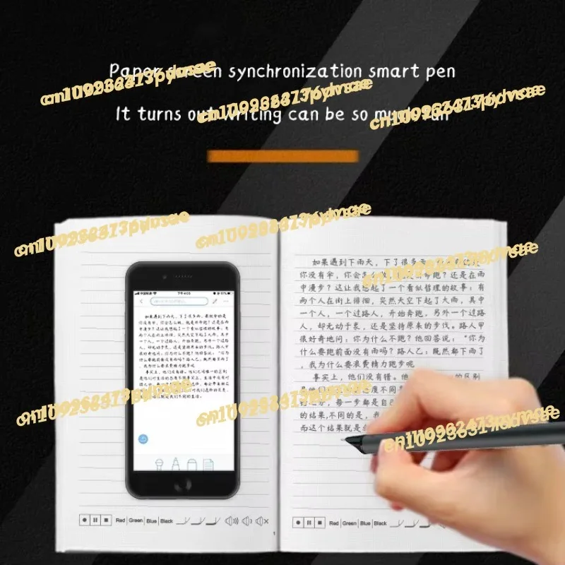 NEW Xuezhiyou A5 Paper Tablet Stylus Pen Office Smart Writing Pen Subscribe Smart Writing Pen with Digital Note Book Set