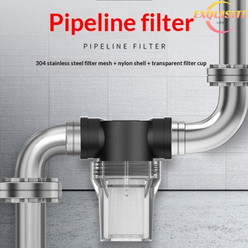 [EL-t] Sistema De Irrigação Filtro De Água Anti-Entupimento Pré-Impureza De Jardim 1/2'3/4 1 Para Cuidados Com Plantas D