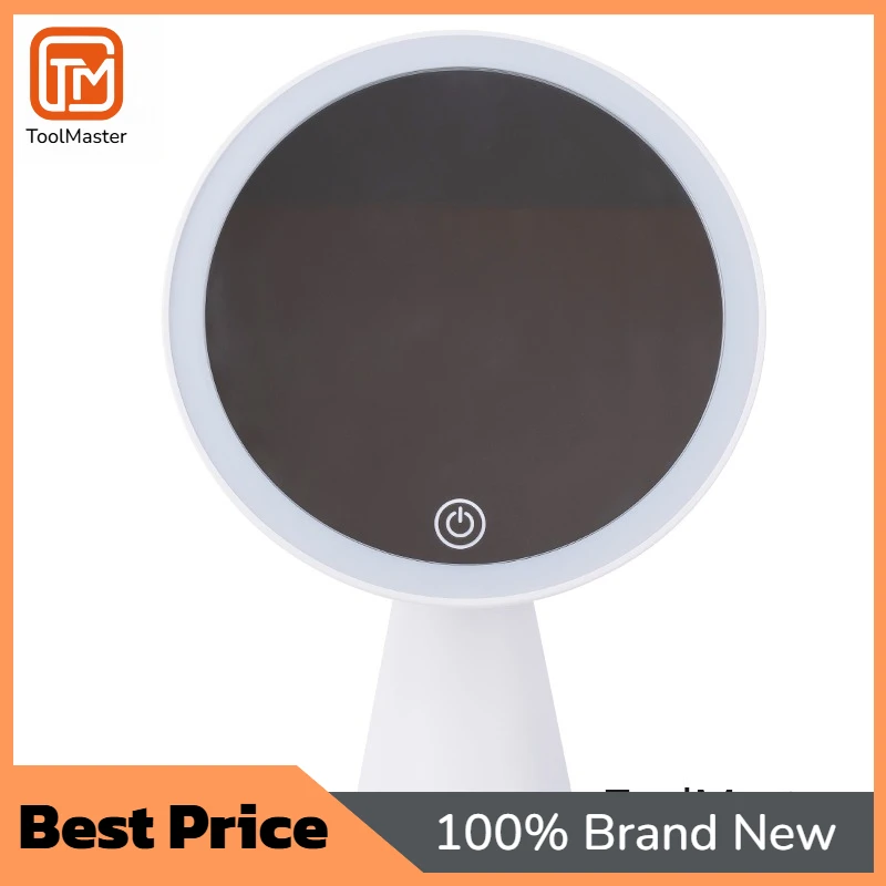 【Hot Sale】LED Makeup Mirror With Light 5x Mirrors Portable Removable Desk Mirror Adjustable Tricolor HD Light Vanity Mirror Drop