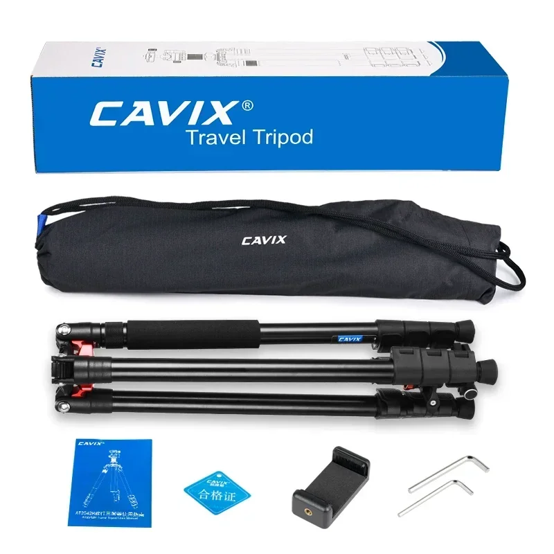 Portable Compact Folding Tripod Stand Ball Head Travel Outdoor Photography Video Digital Cameras Mobile Phones Video Cameras