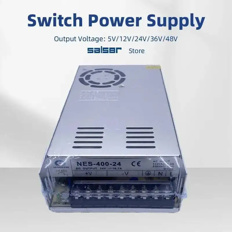 250/350/400/500/600W Single Output Switch Power Supply 5/12/24/36/48V Security Defence Monitor Camera LED Strip