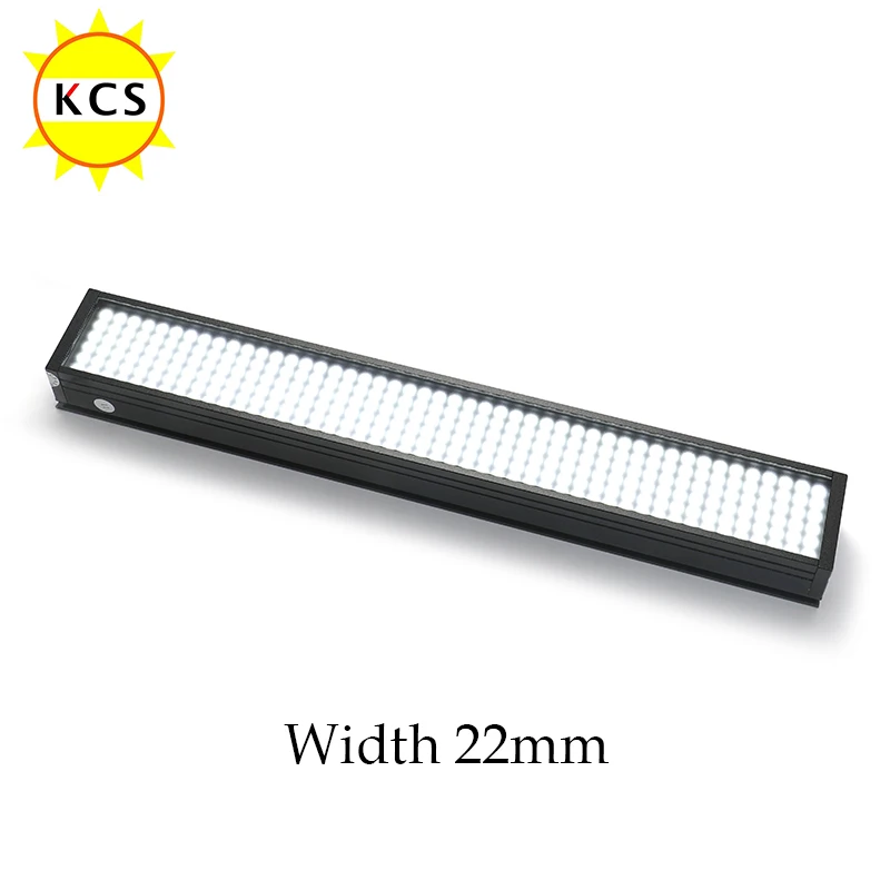 KCS Machine Vision Bar Light Long Strip Light LED Width 22mm Long Strip Light Source Detection Recognition Lamp DC 24V