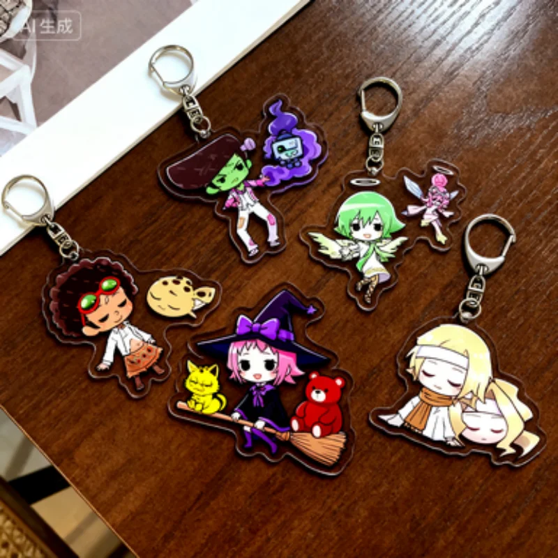 FACTORY STORE  Shaman King Acrylic key ring keychain  Faste 8th Anime Accessorie Backpack Hangers Collectible swholesale