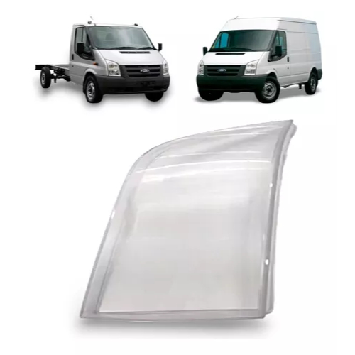 Lente Esquerda Farol Ford Transit 2009 2010 2011 2012 2013 2014 2015