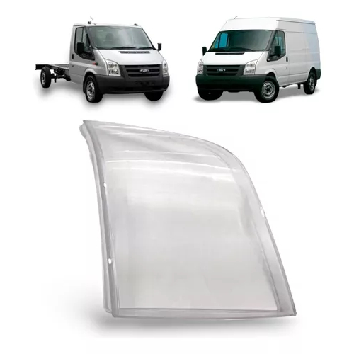 Lente Direita Farol Ford Transit 2009 2010 2011 2012 2013 2014 2015