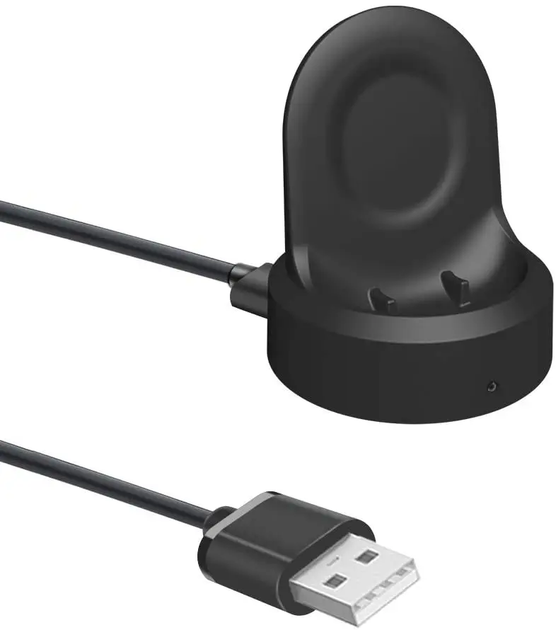Wireless Fast Charger Base For Samsung Gear S2 S3 S4 Frontier Watch USB Charging Cable For Samsung Galaxy Watch SM-R800 R810 R81