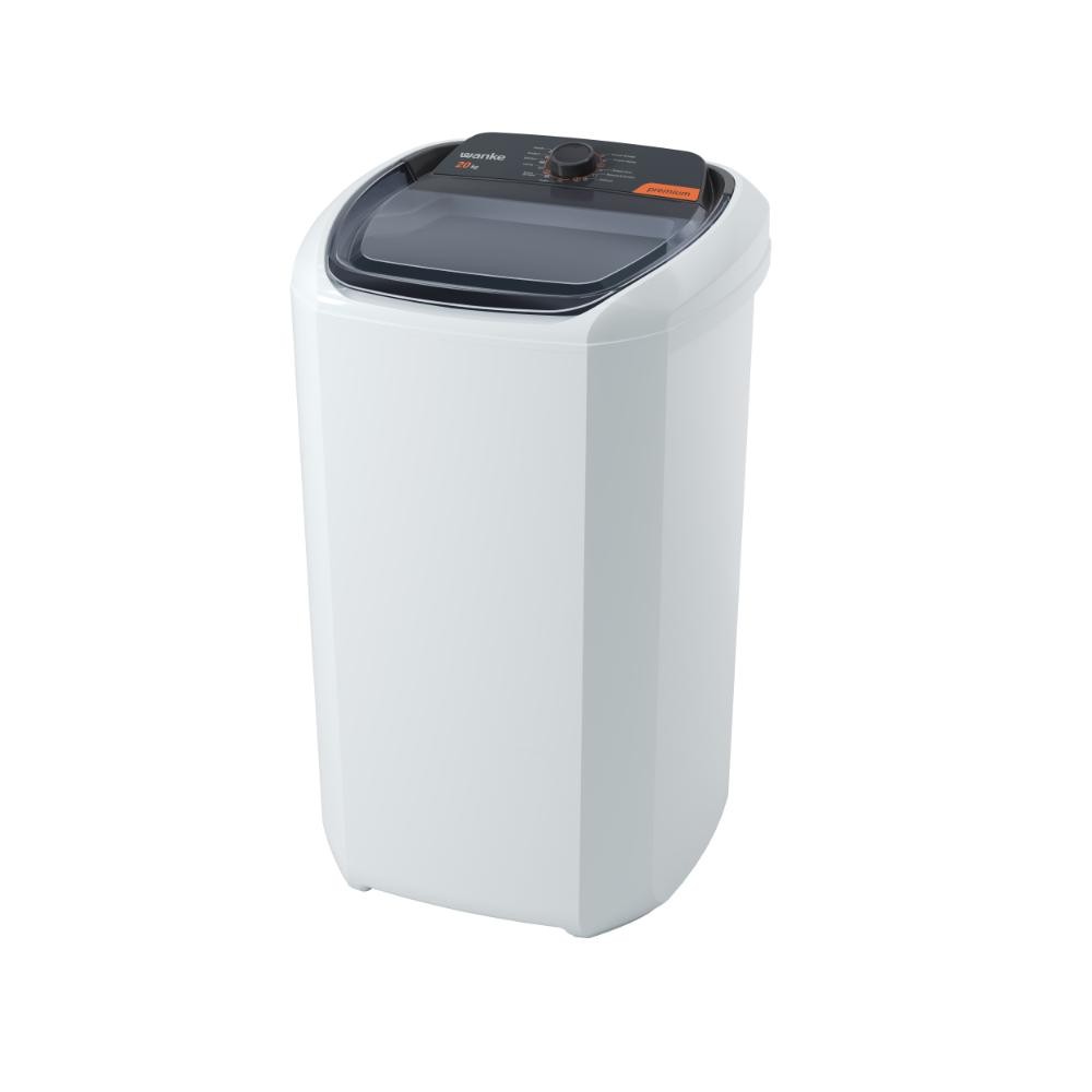 Tanquinho de Lavar Roupas Wanke 20kg Premium Semi-Automática Branco 127V - LWBE201T3