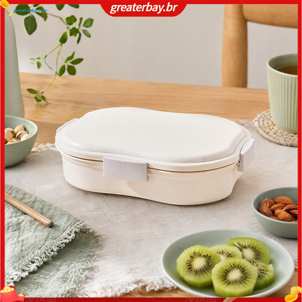 Snack Container with Separate Compartments Food-grade Pp Lunch Box Built-in Ice Layer Keeps Food Fresh Perfect for Outdo