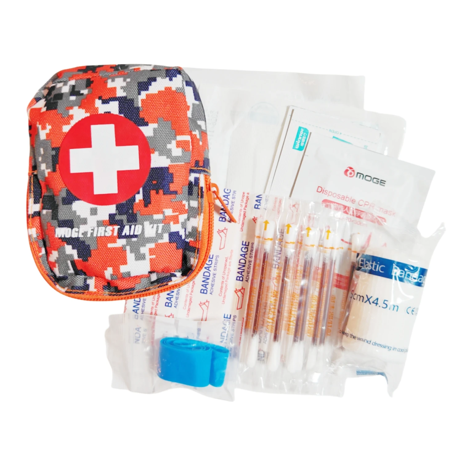 Portable Small Emergency Kits Mini First Aid Home Car Kit with Waist Clip for Backpackers Outdoor Travel Medical Supplies