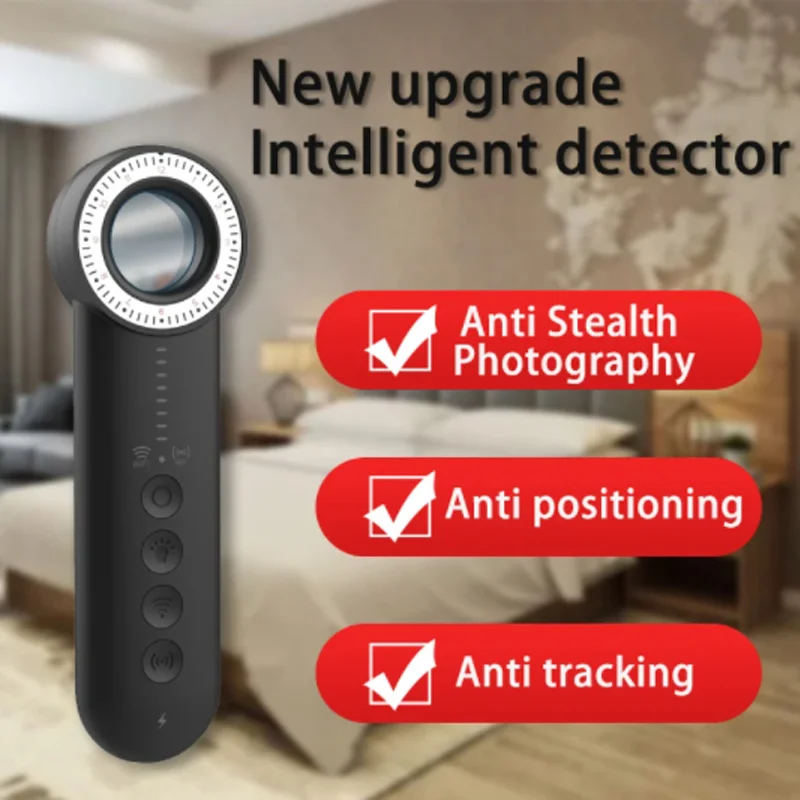 Travel Wireless Signal Radio Wave Detector Quickly Find Hidden Cameras Portable Spy Tool Detection Anti Monitoring GPS Location