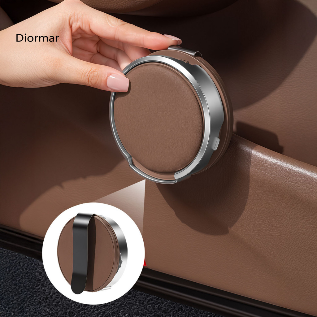 Practical Car Storage Folding Cup Holder Universal Foldable with Adjustable Hook – Portable Drink Organizer for Bottle