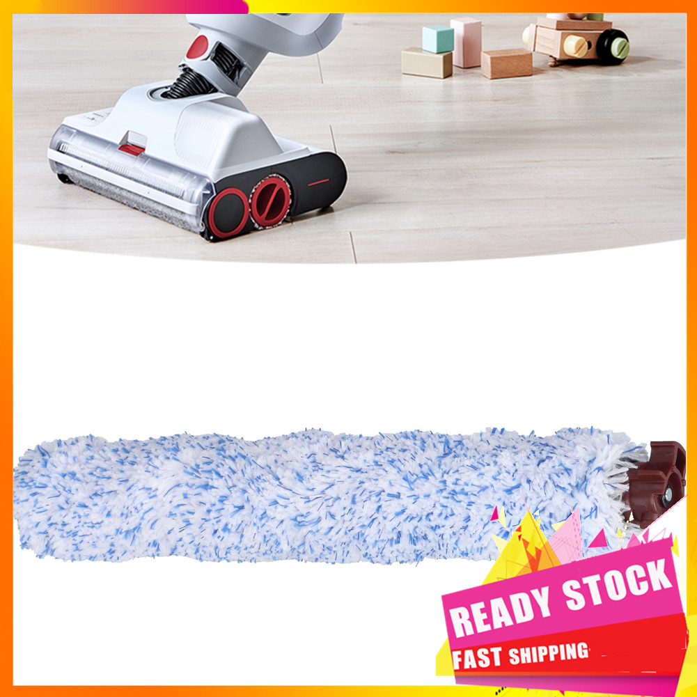 Hbhbhbhbb Zerodis Floor Brushroll Substituição Aspirador de pó Escova Rolo Acessórios de fibra ABS com microfibra de