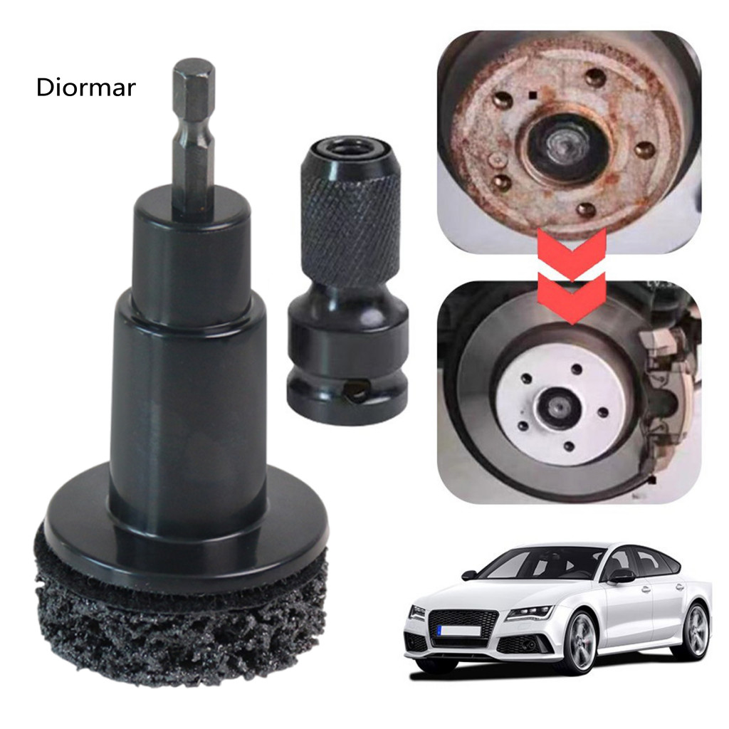 Hard Abs Shell Grinder Strong Hook and Loop Stud Remover Wheel Hub Resurfacing Kit Precision Rust Removal Cleaner Grindi