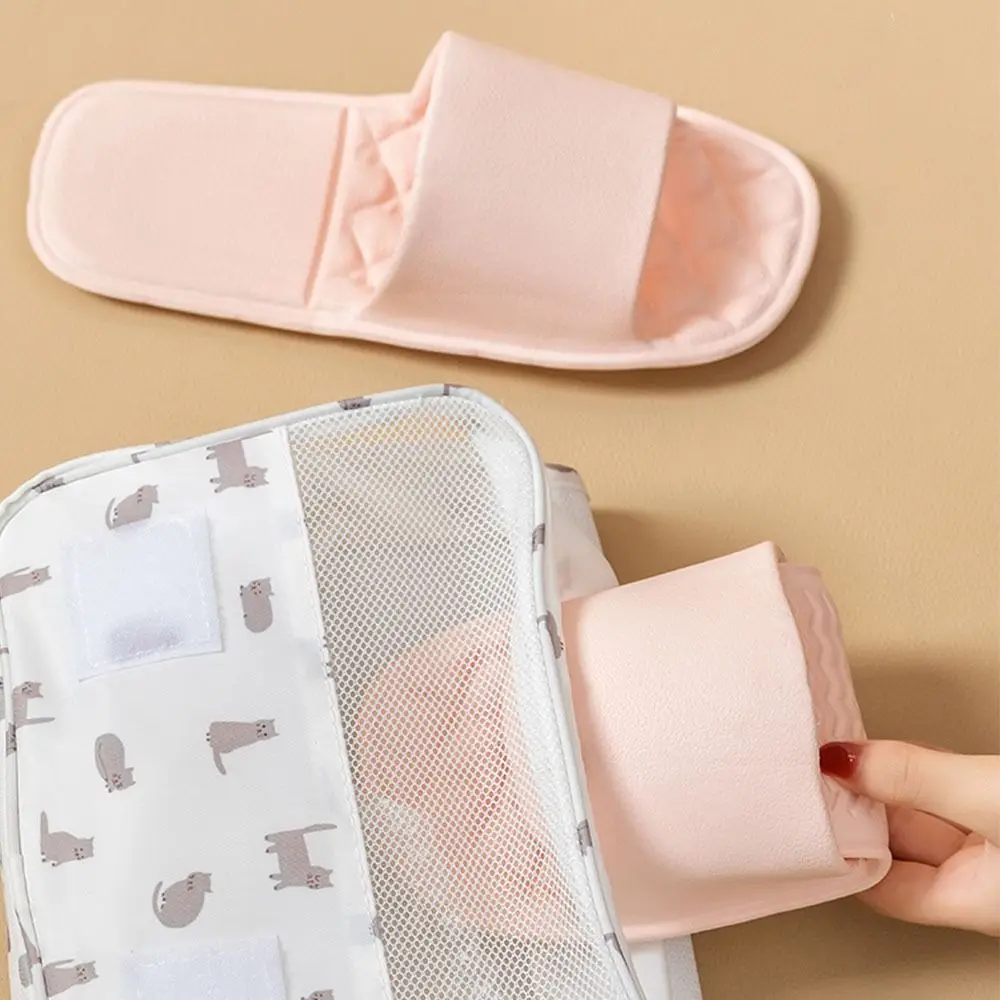 Simple Foldable Slippers Eva Lightweight Travel Slippers Hotel Room Slides Men Women