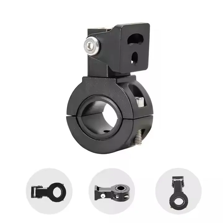 Motorcycle LED Headlight Spotlight Mount Bracket Adjustable Fog Light Auxiliary Lamp Bumper Clamps Holder Motorcycle Accessories