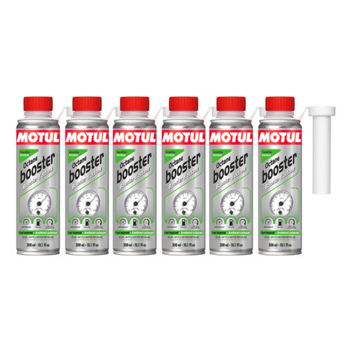 KIT MOTUL OCTANE BOOSTER GASOLINE 300ML 6 UNIDADES