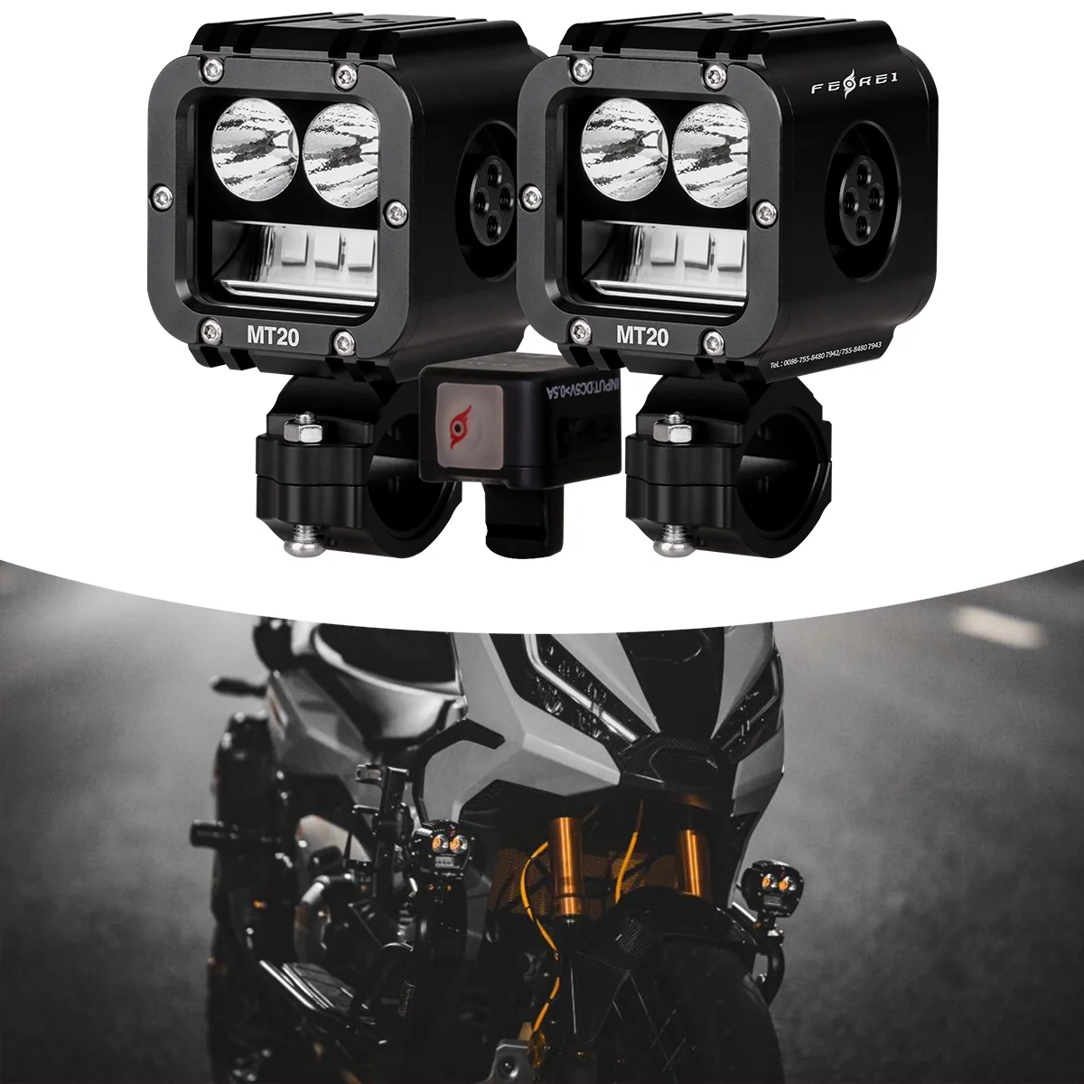 STLF Factory Wholesale LED Professional Lighting of LED Auxiliary Driving Spotlights for Long-Distance Off-Road Travel Activitie