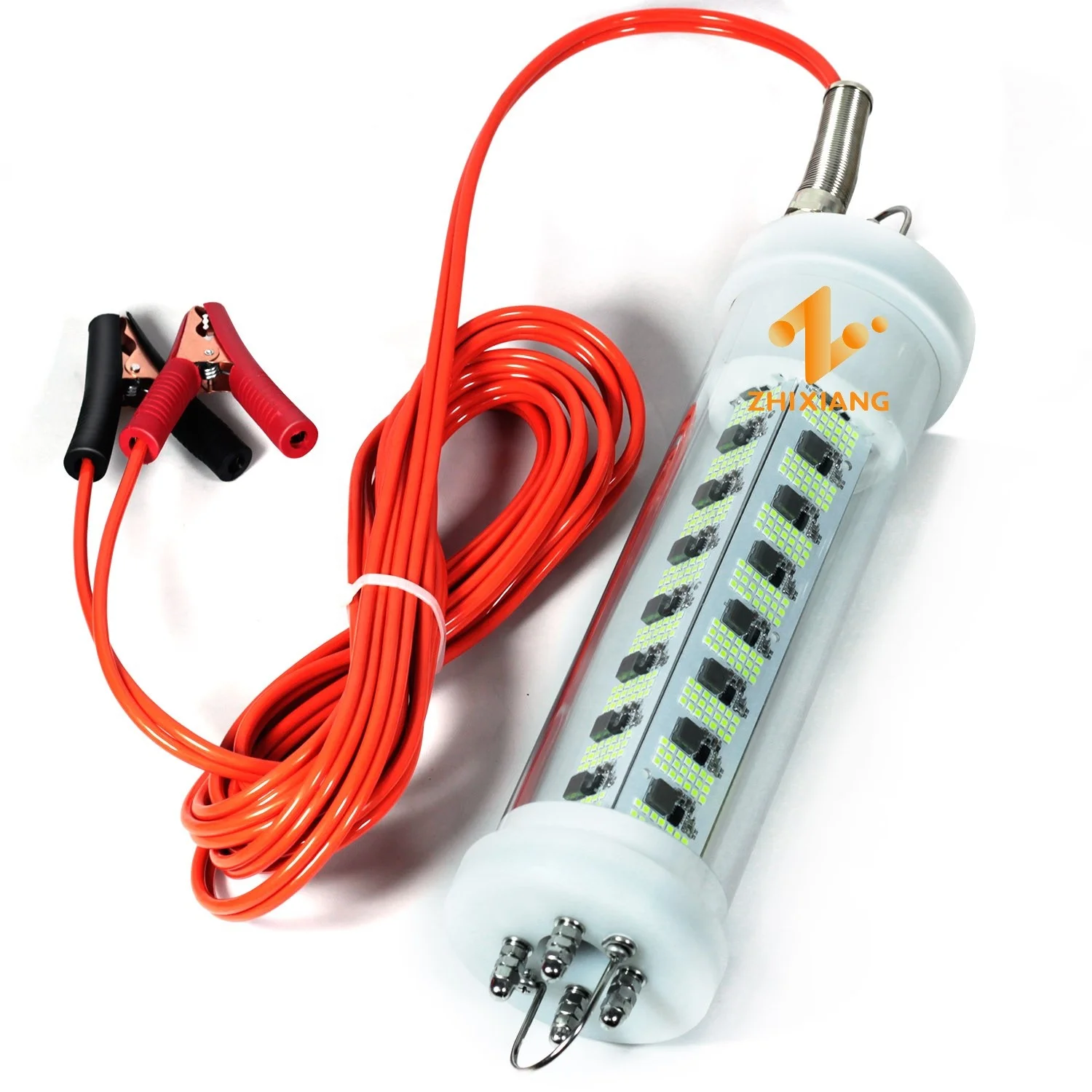 Outdoors 12V 24V Fish Attraction Light 300W 400W 600W  Waterproof IP68 Green Squid Bait Fishing LED Light