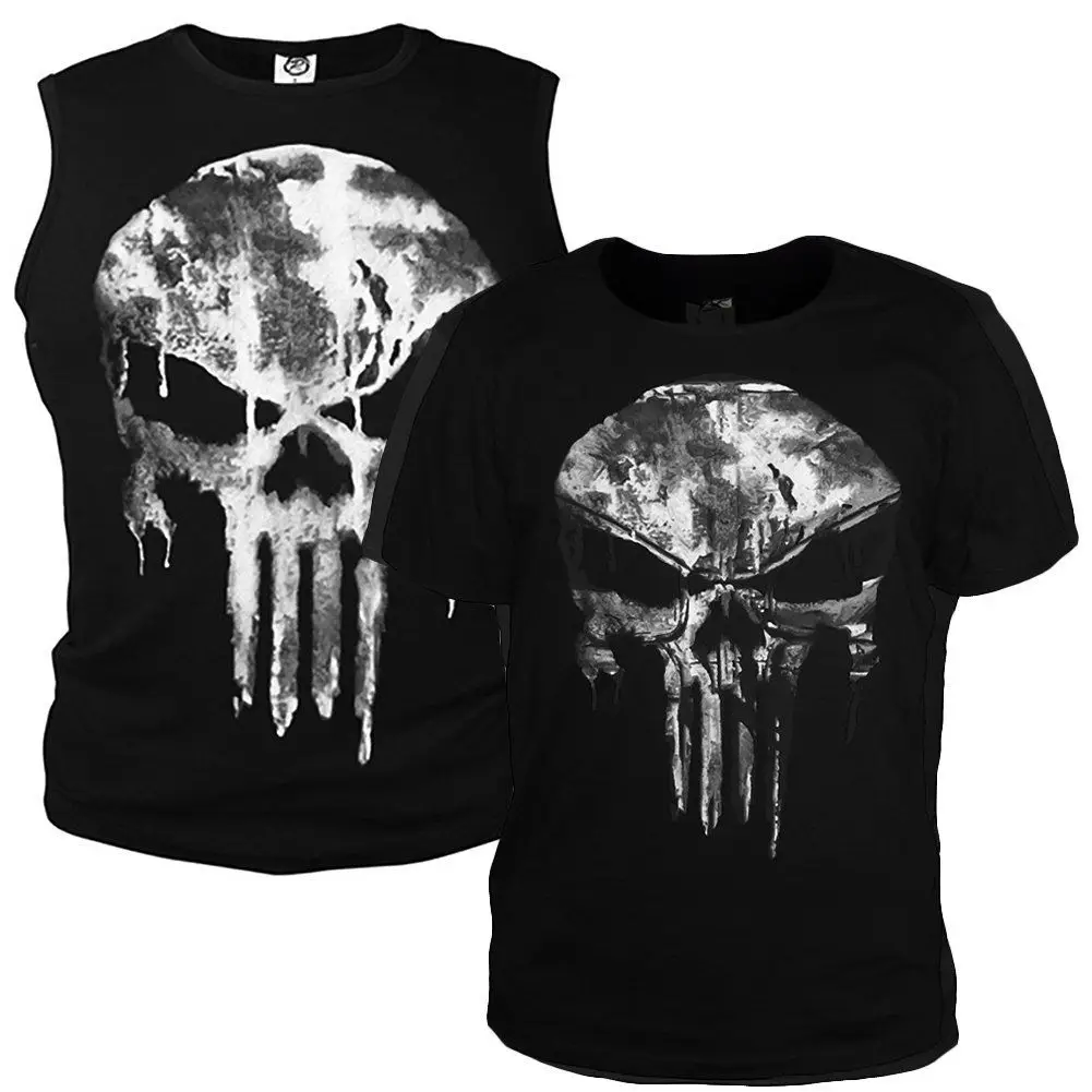 NEW Punisher Rashgard Running Shirt Men T-shirt Long Sleeve Compression Shirts Gym T-shirt Fitness Sport Shirt Men
